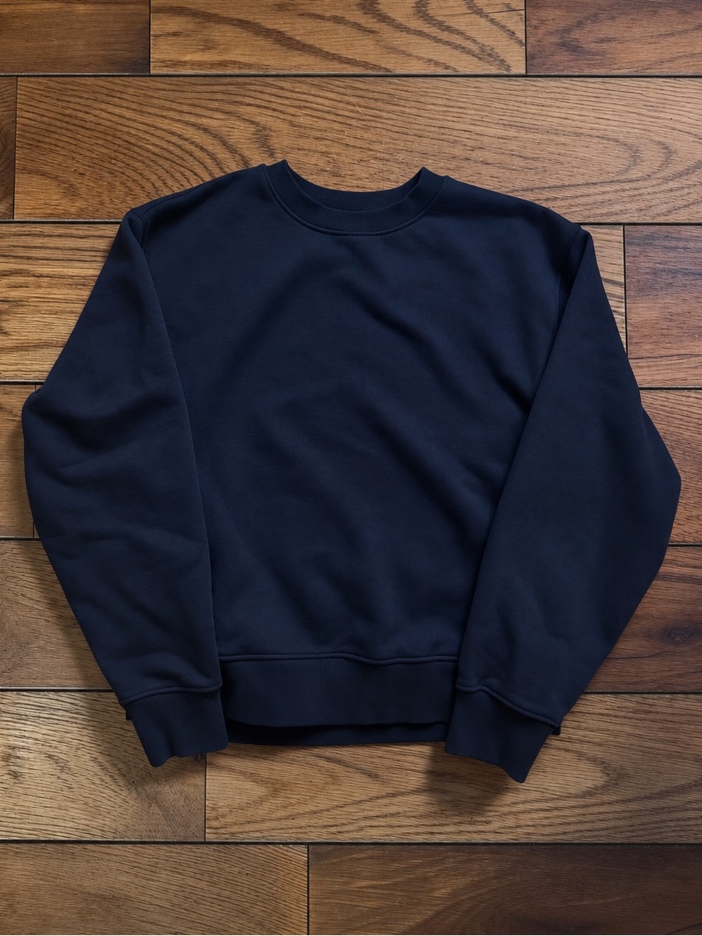 Old Navy Men’s Black Crewneck Fleece Sweatshirt Size Medium M Pullover